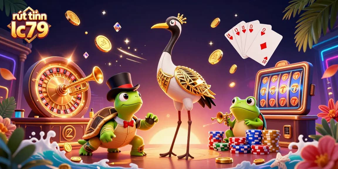 Rút tiền lc79 dễ dàng với hình ảnh trực quan sôi động về các trò chơi casino hấp dẫn