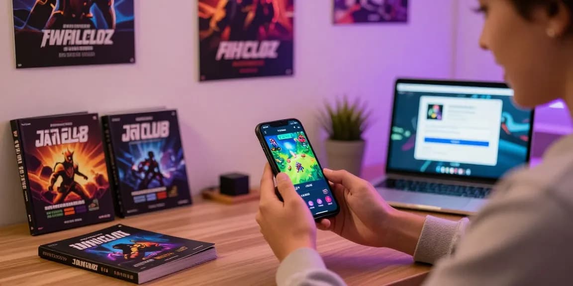 Experience jaiclub login with a user engaging in mobile gaming and strategy.