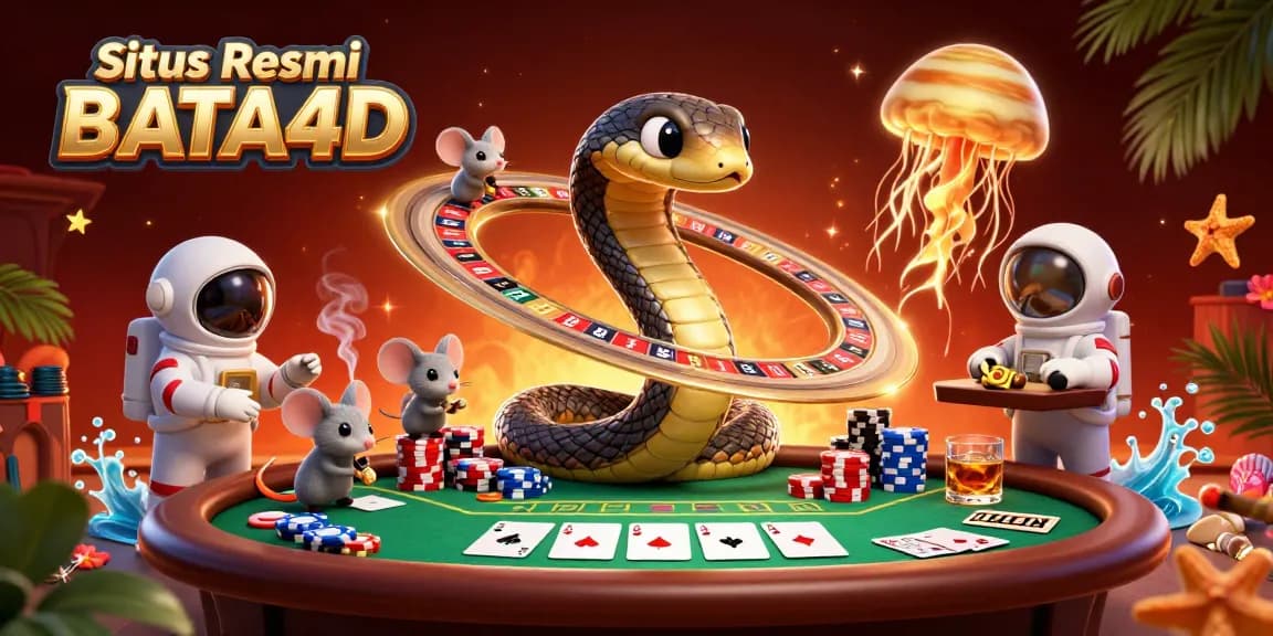 Situs Resmi BATA4D, eksplorasi permainan kasino dengan karakter menarik dan elemen taruhan