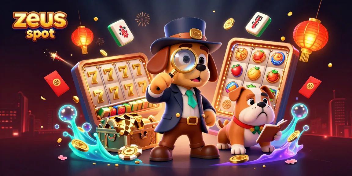 Experience the thrill of zeus slot with vibrant characters and casino elements coming to life in a dynamic scene.