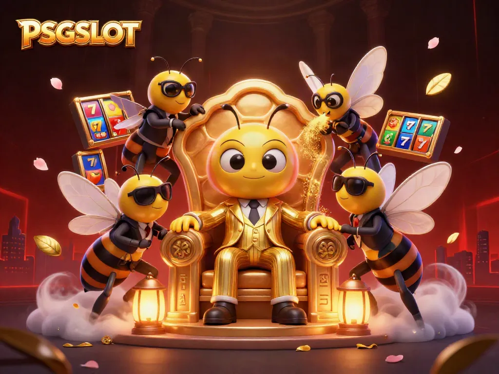 Menangkan hadiah terbaru di PSGSLOT dengan simbol slot warna-warni dan suasana kasino yang meriah.