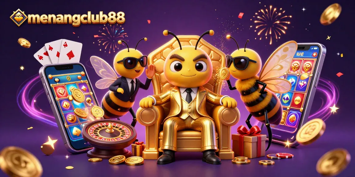 Win big at menangclub88 with strategic gameplay in a colorful, mesmerizing casino scene