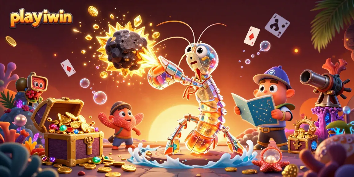 Play iwin with exciting games featuring a galactic samurai and treasures in a vibrant underwater scene.