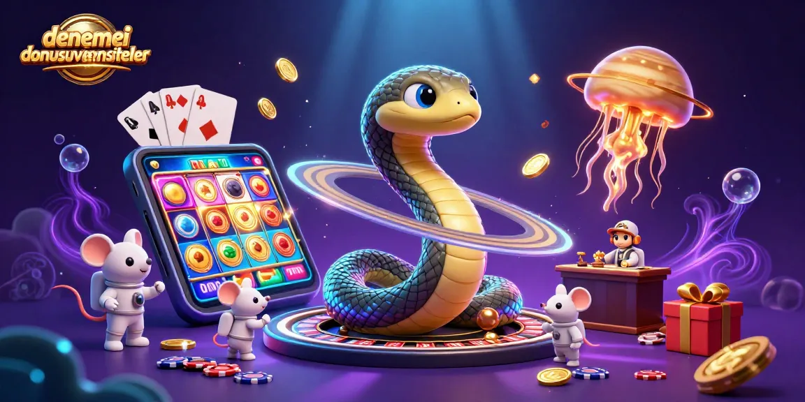Engage with denemebonusuverensiteler where cosmic characters bet using a roulette wheel, amidst rich gambling elements.