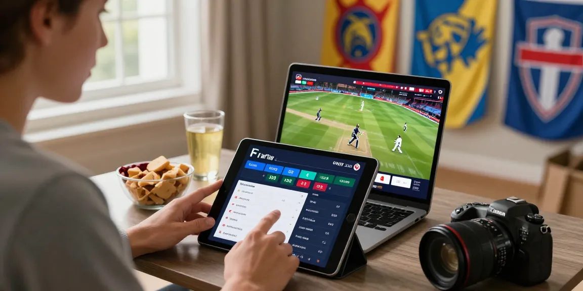 FairPlay live betting experience with user engaged in crucial cricket match.