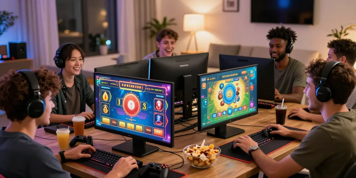 Players celebrating wins on ngamenjitu during online casino games, showcasing thrilling gaming experience.