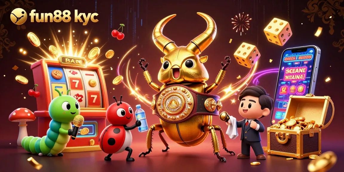 Chơi cá cược hấp dẫn tại fun88 kyc với không gian 3D đầy màu sắc và giải thưởng lớn.