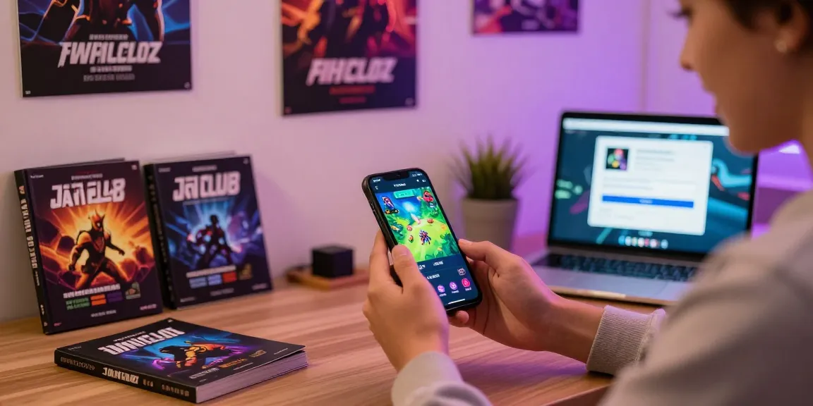 Experience jaiclub login with a user engaging in mobile gaming and strategy.