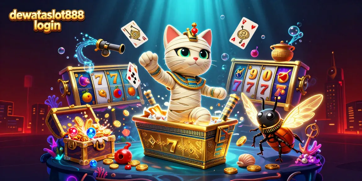 Permainan menarik di dewataslot888 login, dengan simbol jackpot dan grafis 3D yang memukau.