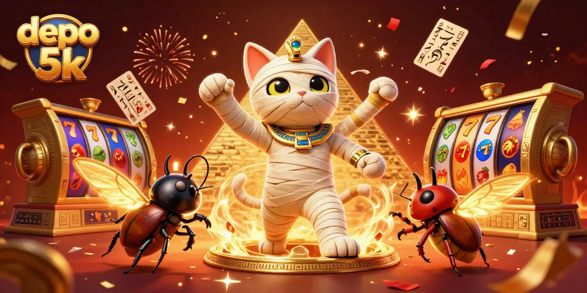Raih kemenangan dengan depo 5k yang menggoda dan permainan slot yang menarik di kasino online ini.