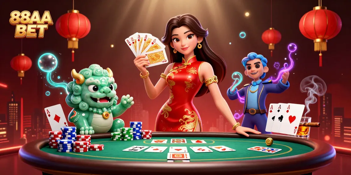 Engage with winning strategies at 88AA BET featuring a vibrant casino scene.