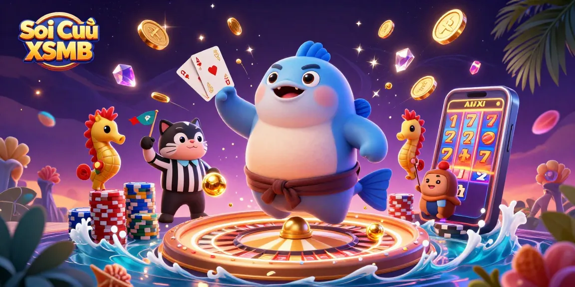 Soi Cầu XSMB provides thrilling lottery predictions with lively underwater characters and rich casino elements