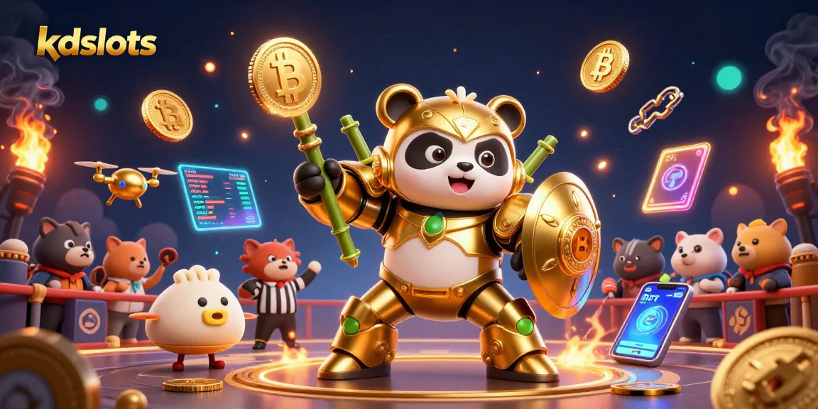 Engage with kdslots premium gaming environment showcasing thrilling action and exciting crypto elements.