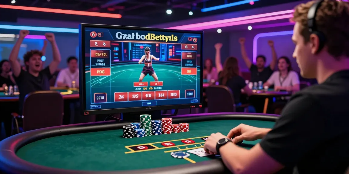 Experience grandbetting excitement in a virtual casino atmosphere with live dealer interactions and vibrant visuals.