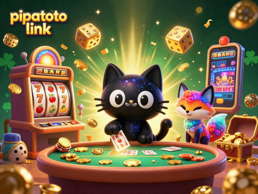 Experience the excitement at PIPATOTO link with a cosmic casino scene full of dynamic games and winning opportunities.