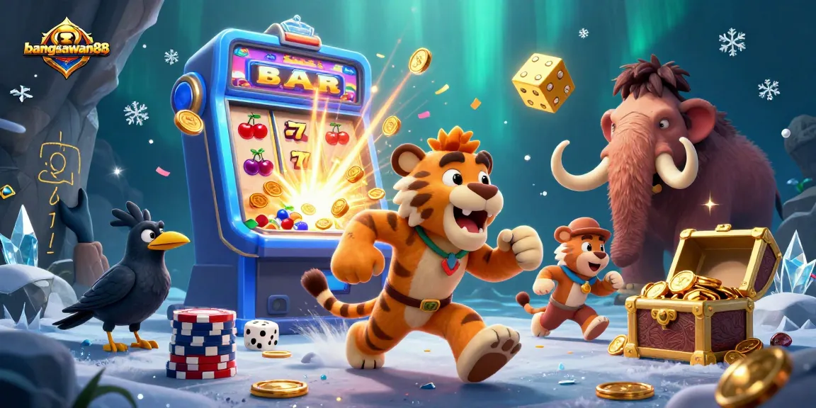 Experience the thrilling bangsawan88 casino ambiance with unique prehistoric characters.