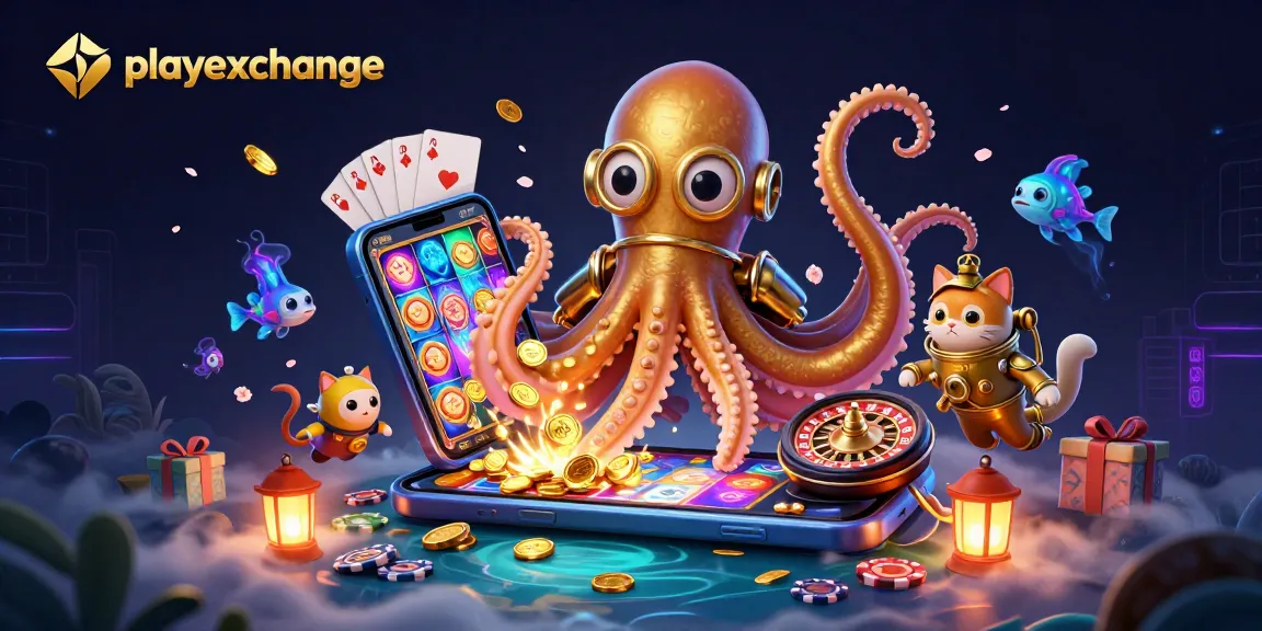 Engage with exhilarating gameplay at Playexchange, featuring a kraken and deep-sea elements.
