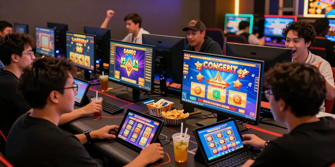 Pengalaman bermain slot gacor yang seru dengan pemain bersemangat dan suasana berdiskusi yang hangat.