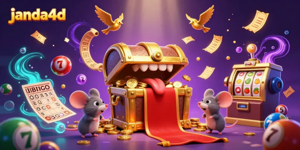 janda4d menawarkan slot menarik dengan harta karun dan bola lotere berwarna-warni yang memikat pemain