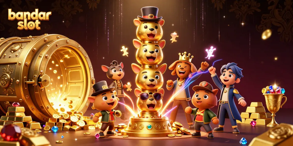 Putar slot gacor di bandar slot online dengan karakter kasino yang menarik.