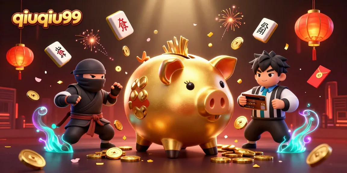 Experience thrilling action at qiuqiu99 with vibrant characters and festive gaming elements.