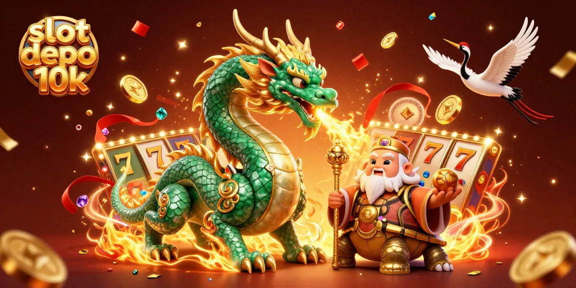 Engage with slot depo 10k players in a vibrant casino scene filled with excitement and winning opportunities.