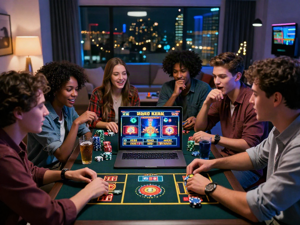 Exciting online casino experience enjoying slot deposit 5k game with friends