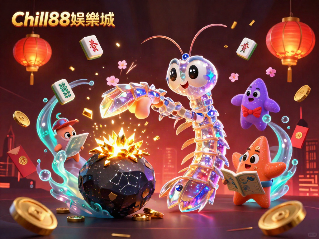 在Chill88娱乐场中，幻想的3D角色展示愉悦的赌博氛围，吸引玩家参加精彩活动。