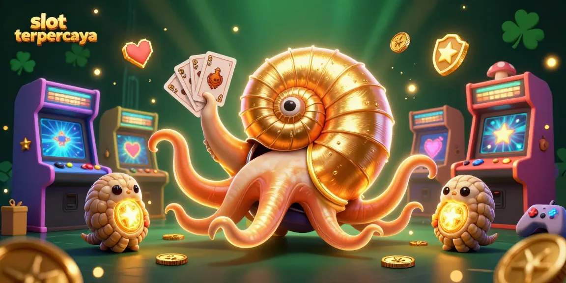Experience high payouts at slot terpercaya with captivating 3D characters in a vibrant casino illustration.