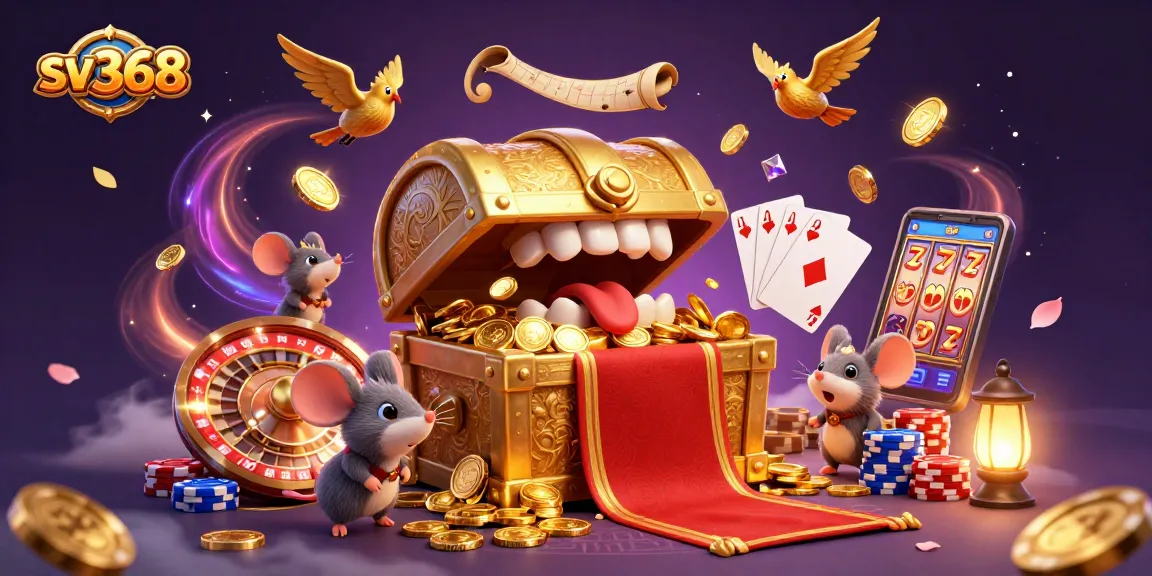 Spin the 3D roulette wheel at sv368 and unlock treasures in an exciting online casino adventure!