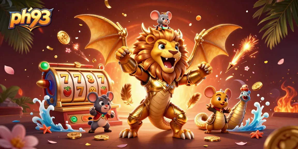 Experience exhilarating gaming adventures at ph33, featuring a dynamic chimera and immersive casino elements.