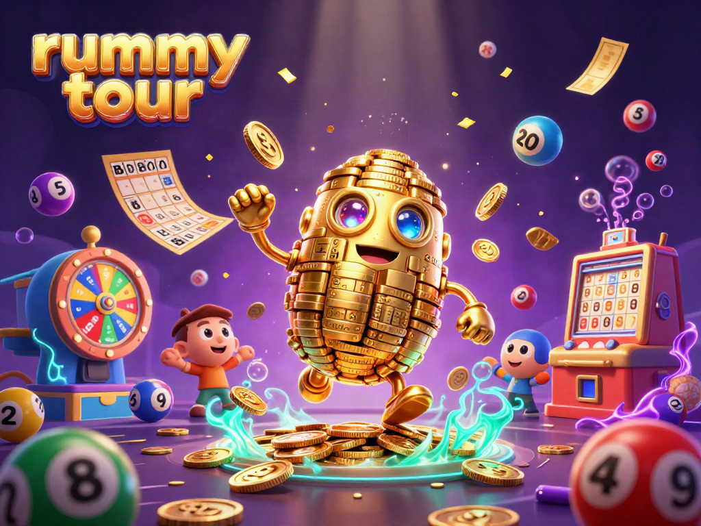 Bermain rummy tour sambil menikmati suasana permainan yang penuh warna dan keajaiban.