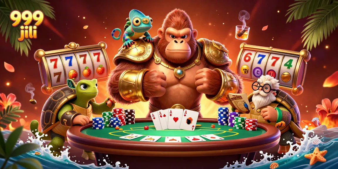 Unlock jackpots and bonuses at 999 jili with vibrant casino elements and characters.