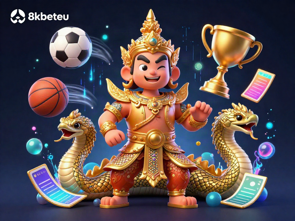 Experience the dynamic gaming world at 8kbeteu featuring vibrant characters and sports action.